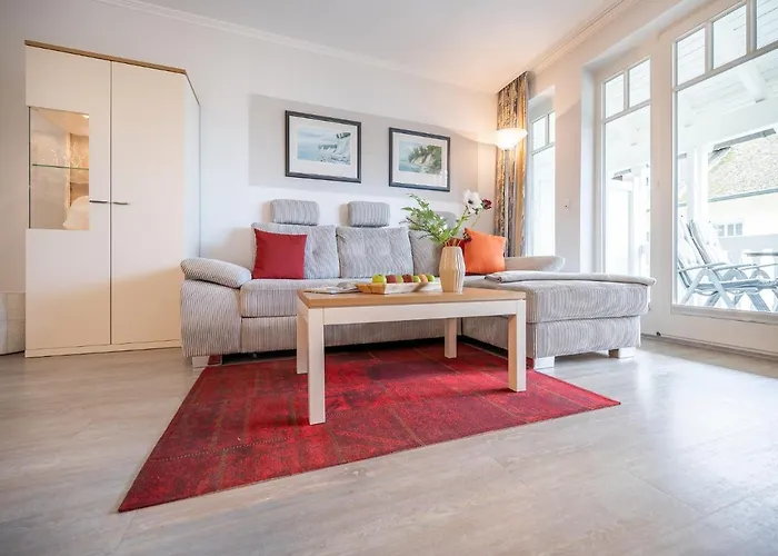 Duenenpark - Komfortplus Mit 1 Schlafzimmer Und Balkon Im Obergeschoss 133 * Binz